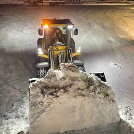 Opplastning og bortkjøring av snø